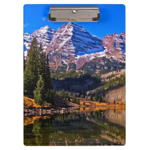 Kastanienbraune Bell Klemmbrett