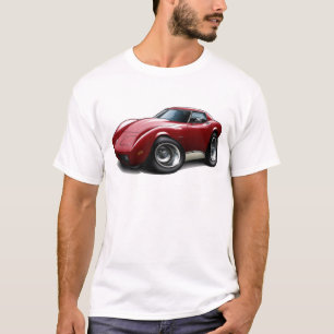 Kastanienbraunes Auto 1973-76 Korvette T-Shirt