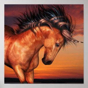 Kastaniengeweih Poster