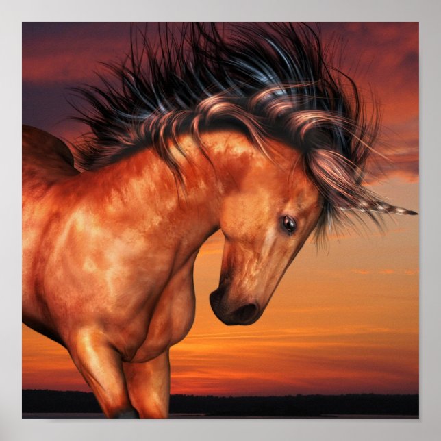 Kastaniengeweih Poster (Vorne)