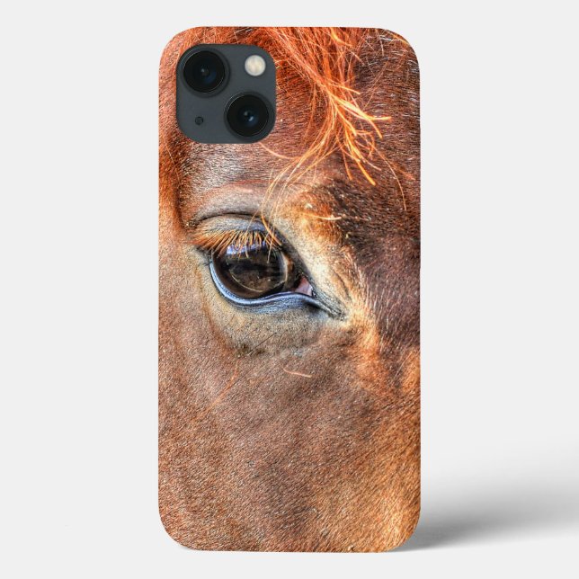 Kastanienhorse - Augenrinde - Foto IV Case-Mate iPhone Hülle (Rückseite)