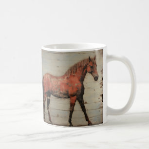 Kastanienmare, rustikal, Bauernhaus, Shabby Chic Kaffeetasse