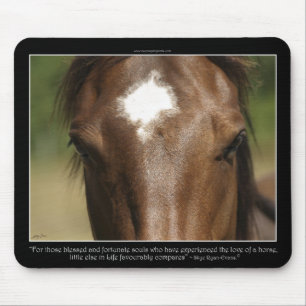 Kastanienpferd Mousepad