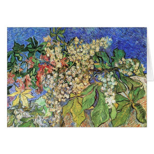 Kastanienzweige, blühende Kastanien, Van Gogh