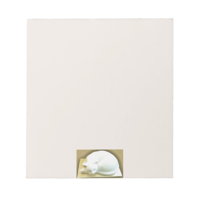 Kasten auf Gold Feld II Notepad Notizblock (Vorderseite)