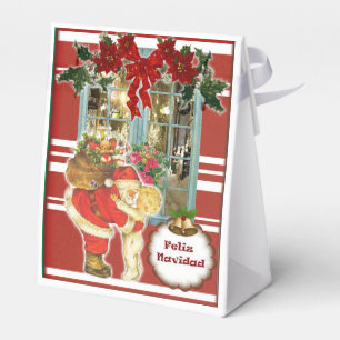 Kasten für Weihnachtsgeschenk, Heilig Claus, Geschenkschachtel