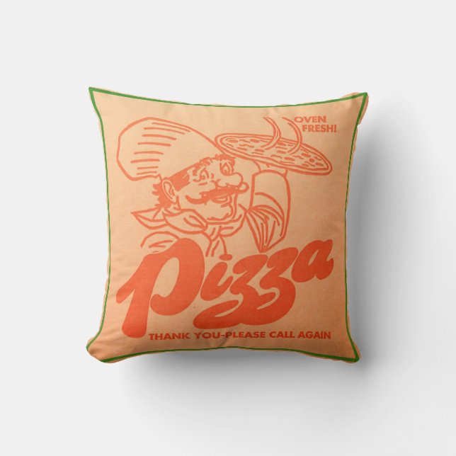 KASTEN-KISSEN DES FILM-NIGHT-PIZZA KISSEN (Vorderseite)