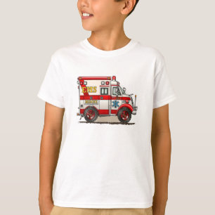 Kasten-LKW-Krankenwagen T-Shirt
