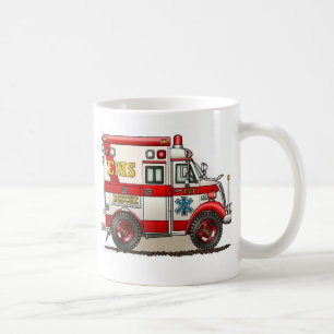 Kasten-LKW-Krankenwagen-Tasse Kaffeetasse
