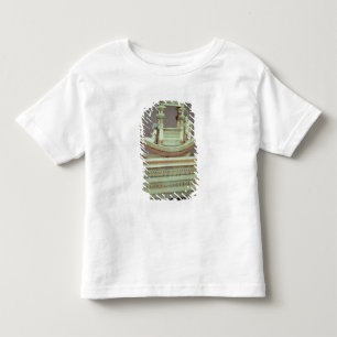 Kasten mit einem Boot verziert mit zwei Köpfen Kleinkind T-shirt
