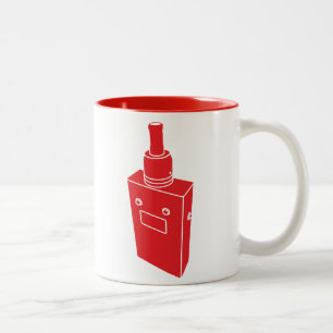 Kasten-Mod-Überraschung Zweifarbige Tasse