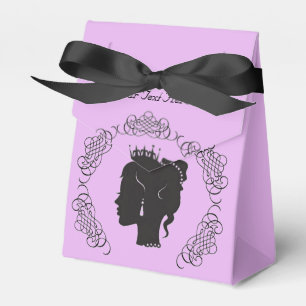 Kasten Prinzessin-Silhouette Personalized Pink Geschenkschachtel