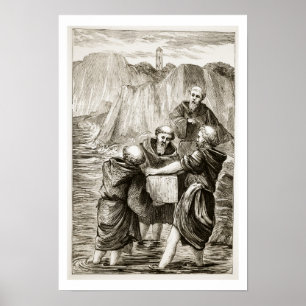 Kasten St. Brigits, 'von der Trias Thaumaturga Poster