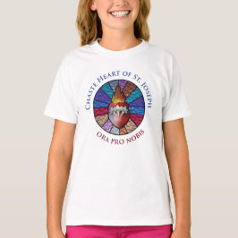 Kastenherz von St. Joseph Stainted Glass Design T-Shirt