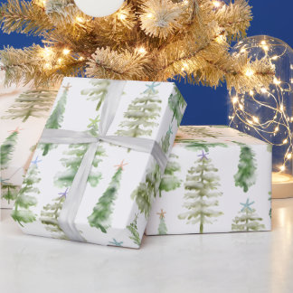 Kastenwälder mit Starfish Weihnachten Geschenkpapier