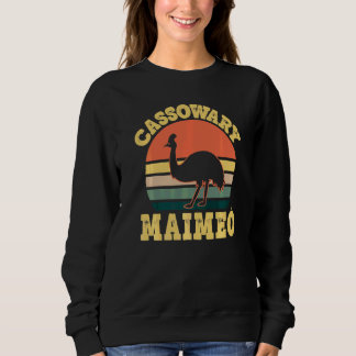 Kasuar Maimeo Süße Kasuar-Party Irische Oma Sweatshirt