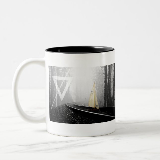 KAT14 Railroad.tif Zweifarbige Tasse (Links)