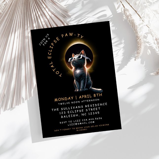 Kat 2024 Gesamtes Party zur Sonneneinstrahlung Einladung (Von Creator hochgeladen)