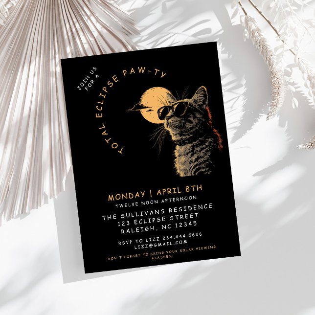Kat 2024 Gesamtes Party zur Sonneneinstrahlung Einladung (Von Creator hochgeladen)