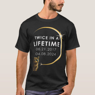 Kat 2024 Gesamtsolarauskälte zweimal in einer Lebe T-Shirt