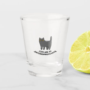 Kat Antidepressiv Schnapsglas