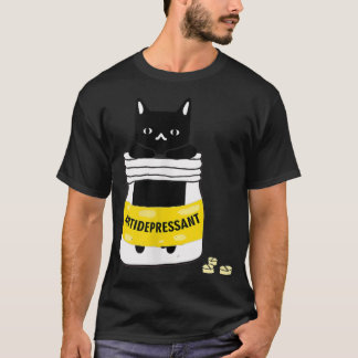 Kat Antidepressiv T-Shirt