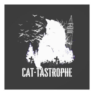 Kat-leckrophe - Eine gotische Geschichte.b Fotodruck