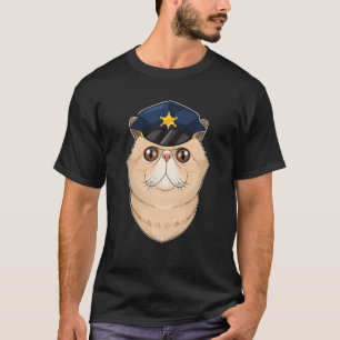 Kat Lover I Polizeibeamter I Polizeiexotischer Kur T-Shirt