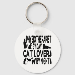 Kat Lover Physiotherapeut Schlüsselanhänger