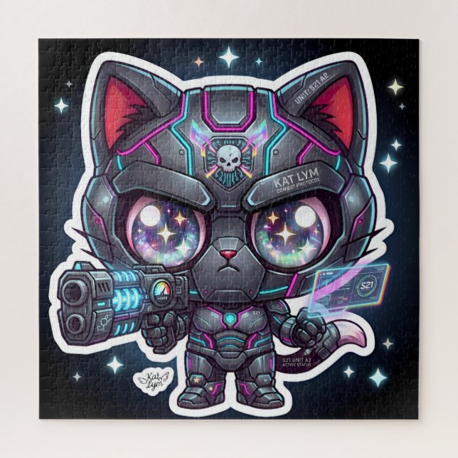Kat Lym Combat Protocol Mecha Cat (Vertikal)