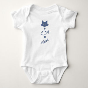 Kat-Mathematik Baby Strampler