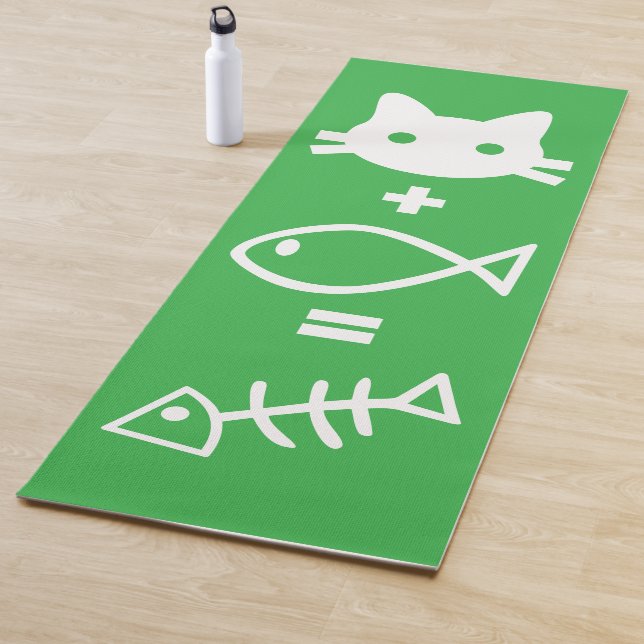 Kat-Mathematik Yogamatte (Beispiel)