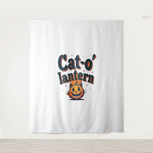 Kat-o'-Laterne Wandteppich (Vorderseite)
