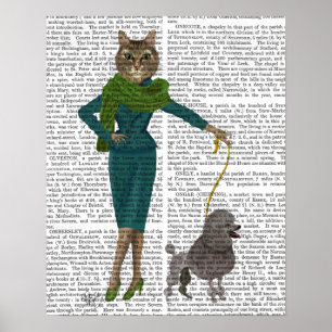 Kat und Poodle Poster