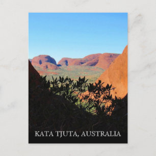 Kata-Tjuta-Kuppelansicht Postkarte