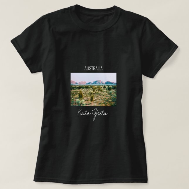 Kata Tjuta - Olgas Zentralaustralien - Reisen T-Shirt (Design vorne)