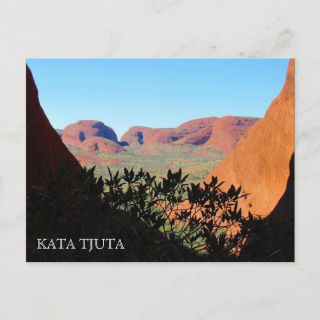 Kata tjuta Talansicht Postkarte (Vorderseite)