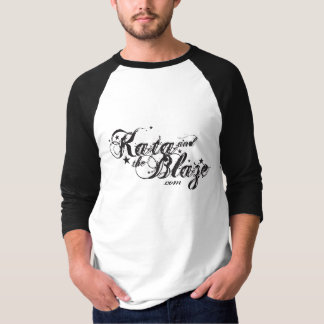 Kata u. die Flamme - der Baseball-T-Shirt der T-Shirt