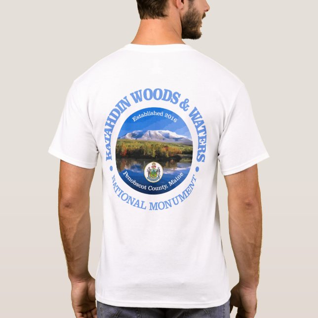 Katahdin Woods & Waters (NM) T-Shirt (Rückseite)