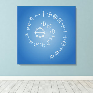 Katakamuna Power verses 6. Leinwanddruck