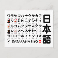 Katakana-Tisch (Lucky Cat)