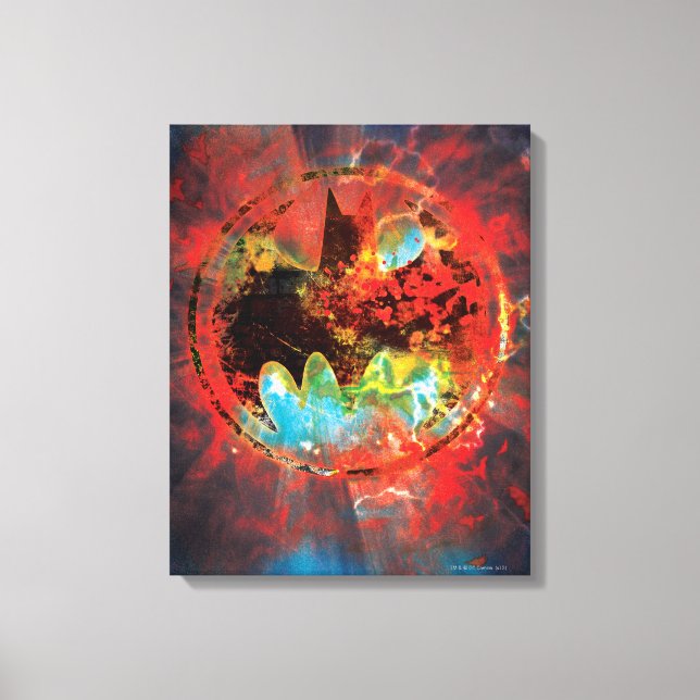 Katakuläres BAT-Logo Leinwanddruck (Vorderseite)