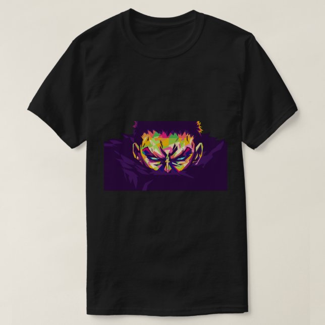 Katakuri Ein Stück Pop Art T-Shirt (Design vorne)