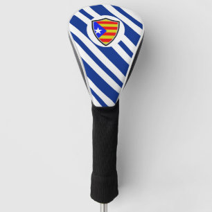 Katalanische Flagge Golf Headcover