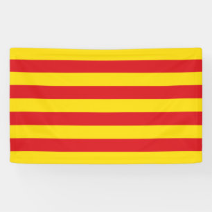 Katalanische Flagge (Katalonien) Banner