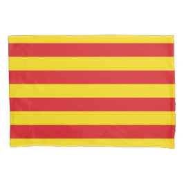Katalanische Flagge (Katalonien) Kissenbezug