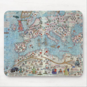 Katalanischer Atlas: Sonderkommando von Nordafrika Mousepad