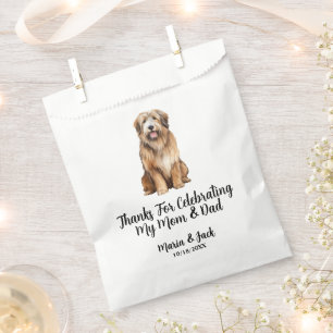 Katalanischer Schäferhund Pet Cocktail Hochzeit Geschenktütchen