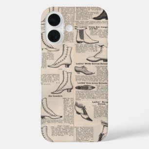 Katalog für antike Showwerbung iPhone 16 Hülle
