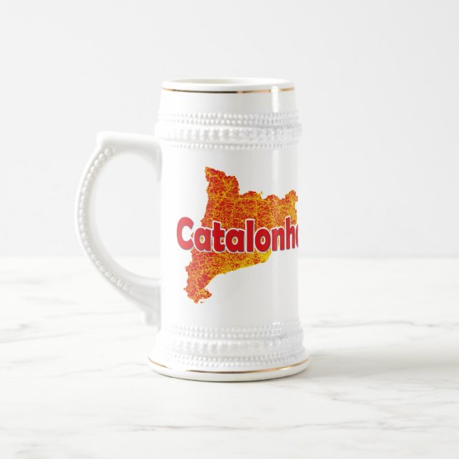 Katalonien Bierglas (Links)